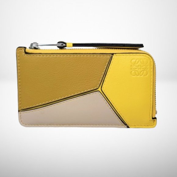 Loewe Women's Puzzle Coin and Card Holder Leather Wallet - Picture 1 of 10
